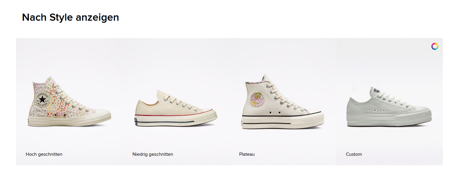 Schuhe von Converse